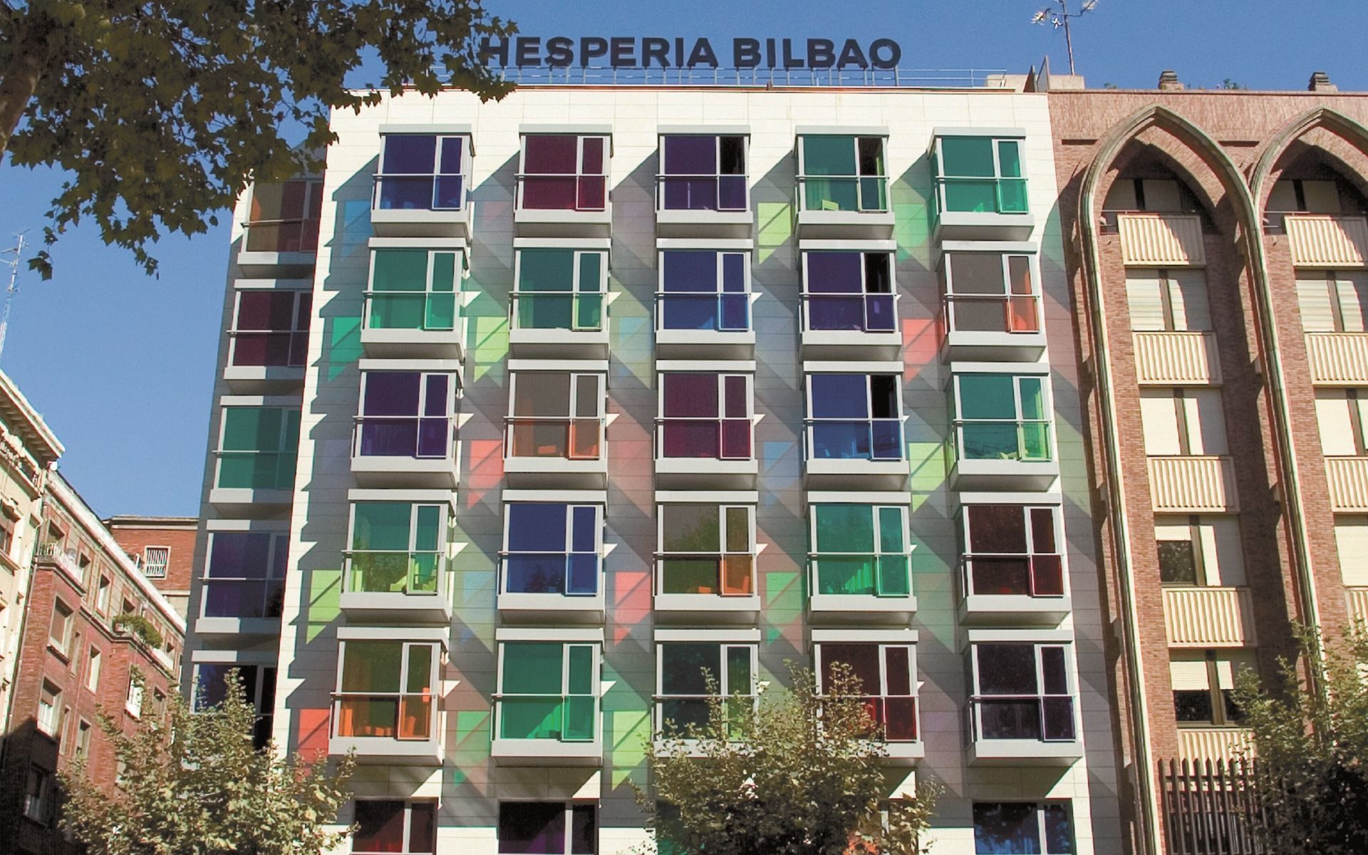 ホテル エスペリア ビルバオ エクステリア 写真